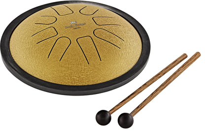 Meinl Small Steel Tongue Drum - C Minor Gold