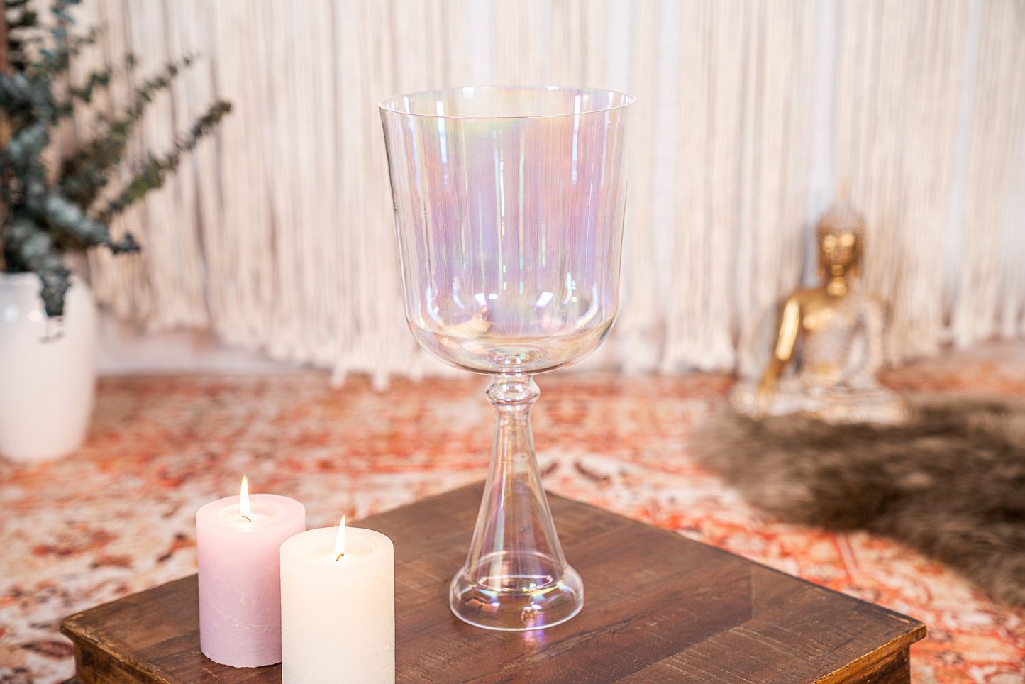 Meinl Crystal Singing Chalice 7" Clear | Crown Chakra B3