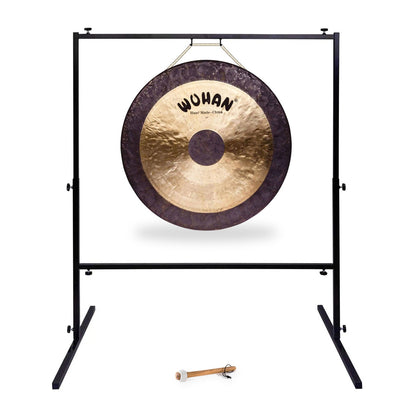 30 inch Wuhan Chau gong on WU322A gong stand with mallet