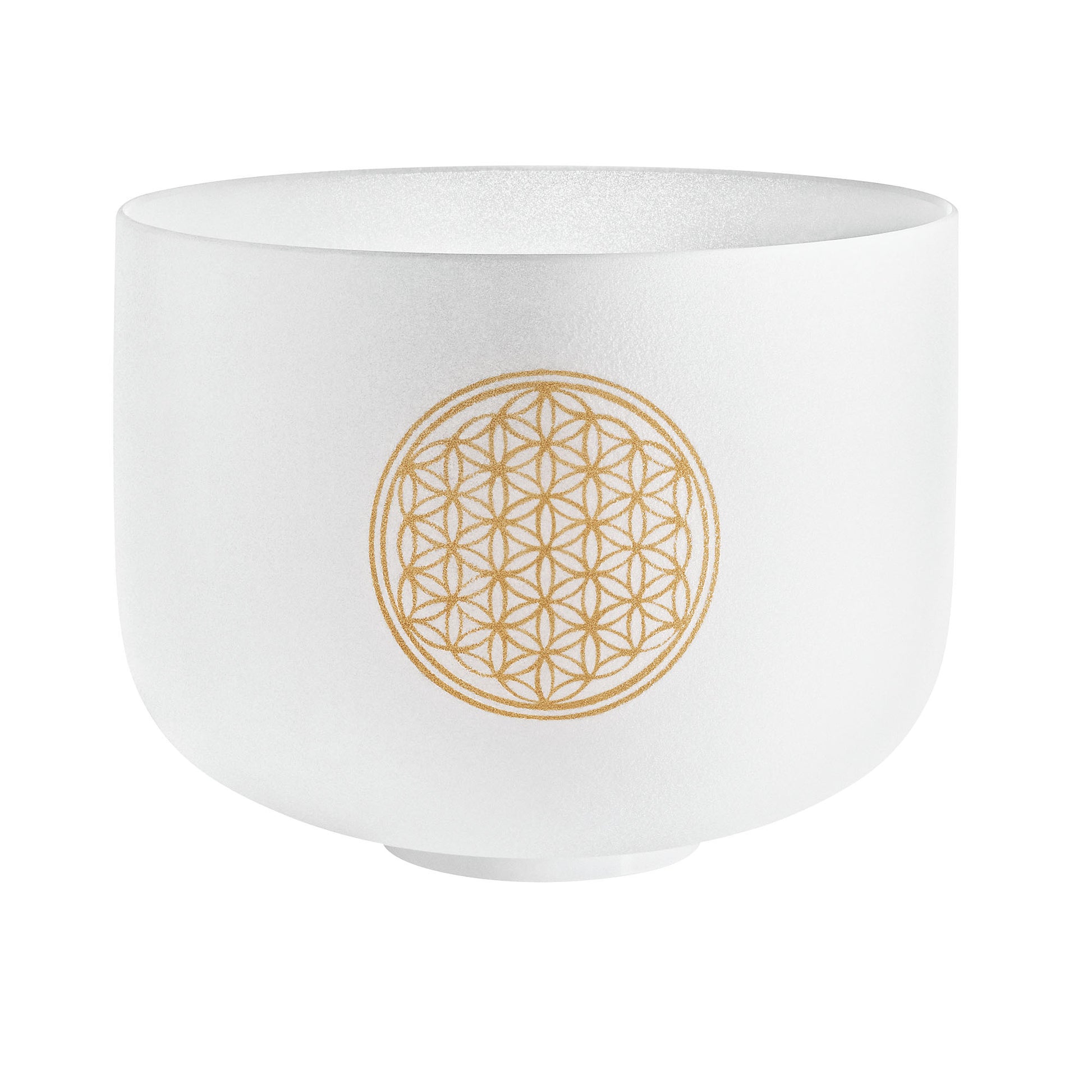 Meinl Sonic Energy Planetary Tuned Crystal Singing Bowl 10" Flower of Life (PCSB10FOL)