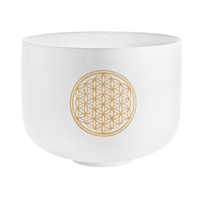 Meinl Sonic Energy Planetary Tuned Crystal Singing Bowl 10" Flower of Life (PCSB10FOL)