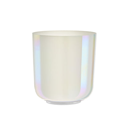 Meinl Sonic Energy Essence Crystal Singing Bowl 7" B3 Creamy Crown Chakra (ECSB7B3C)