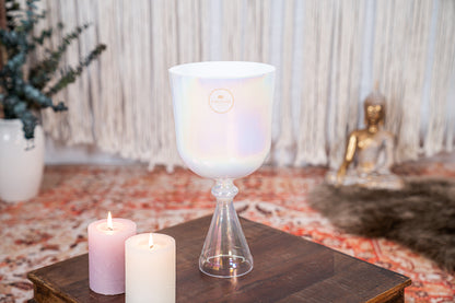 Meinl Crystal Singing Chalice 6.75" Creamy | Root Chakra C4