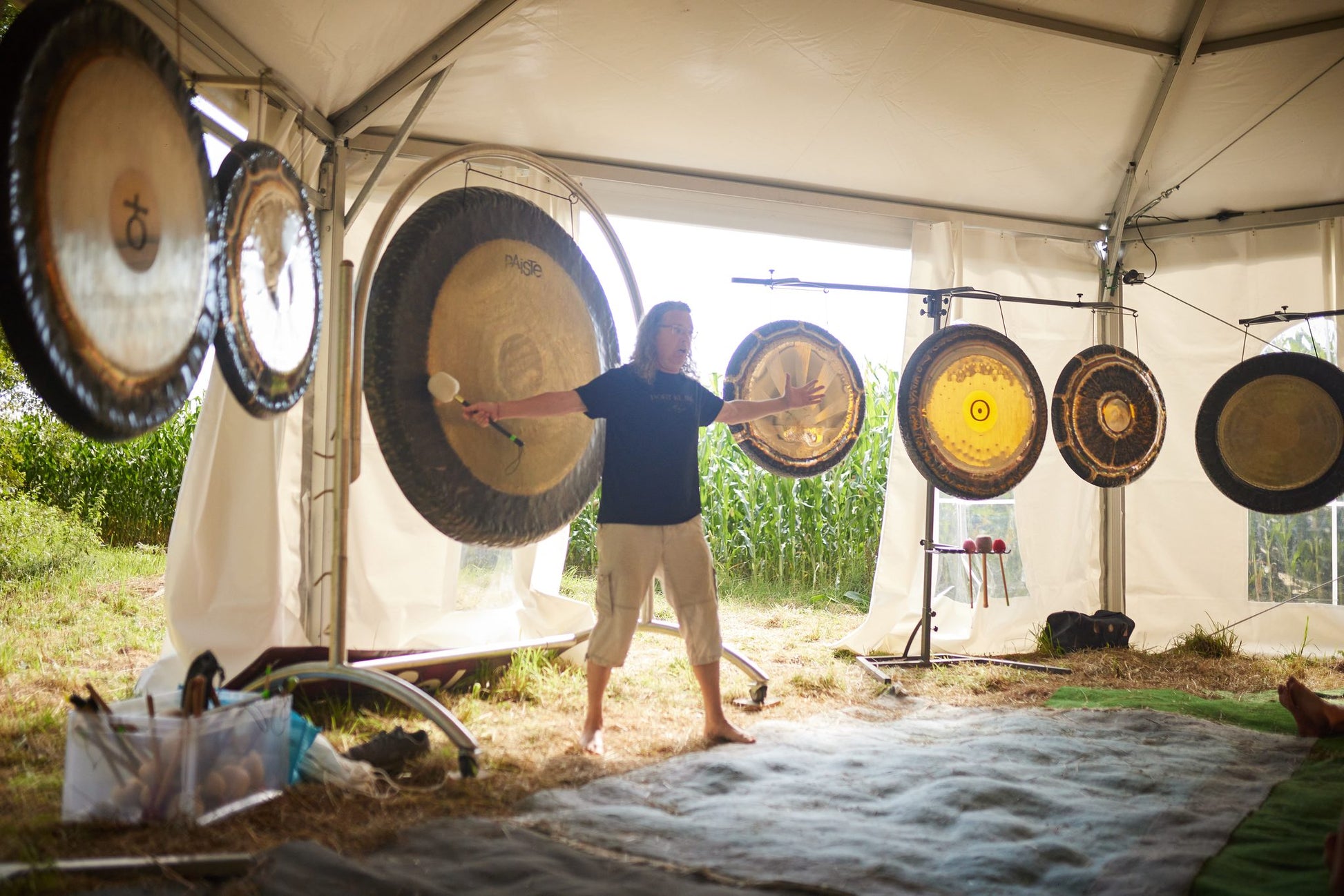 Jens Zygar gong workshop