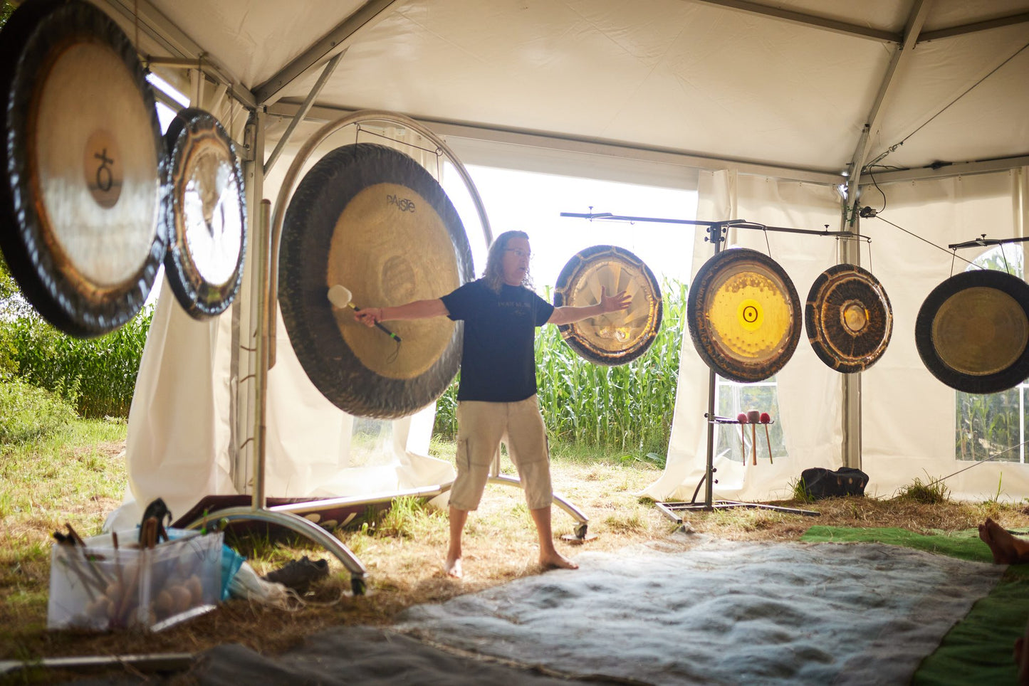 Jens Zygar gong workshop