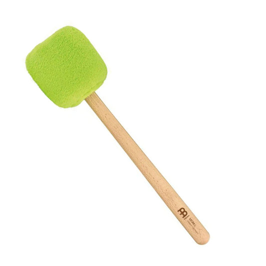Meinl Large Gong Mallet - Pure Green (diagonal)