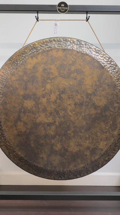 36" SS Chau Gong - Antique Bronze