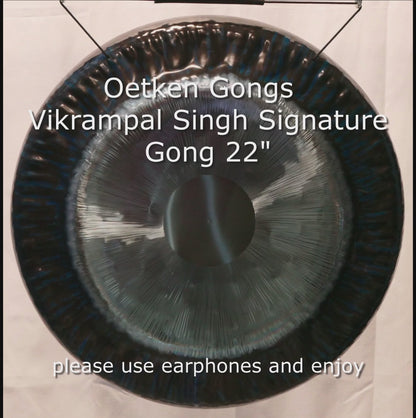22" Vikrampal Gong - Handheld