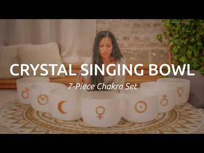 Meinl Sonic Energy Planetary Tuned Crystal Singing Bowl Set