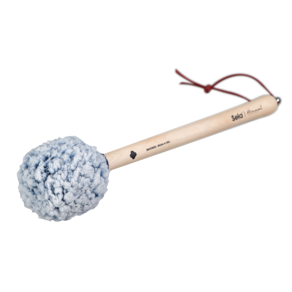 Sela SEGOM2S gong mallet with removable leatherette loop