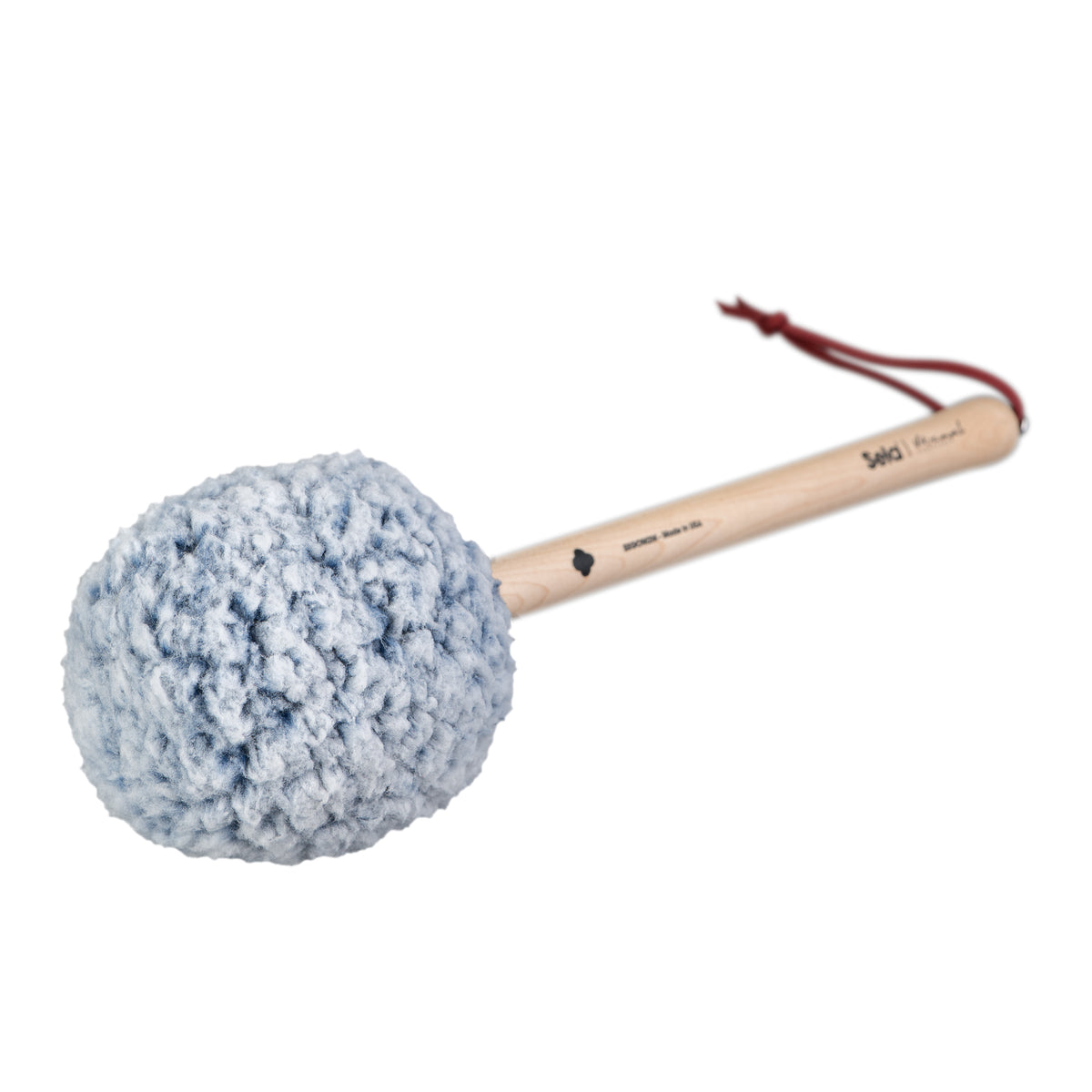 Sela SEGOM3M gong mallet with removable leatherette loop