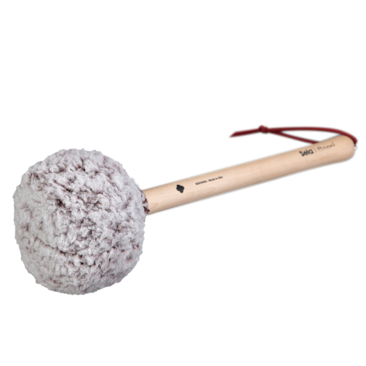 Sela SEGOM4L gong mallet with removable leatherette loop