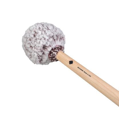 Sela SEGOM4M gong mallet, angled view of 65 mm round head