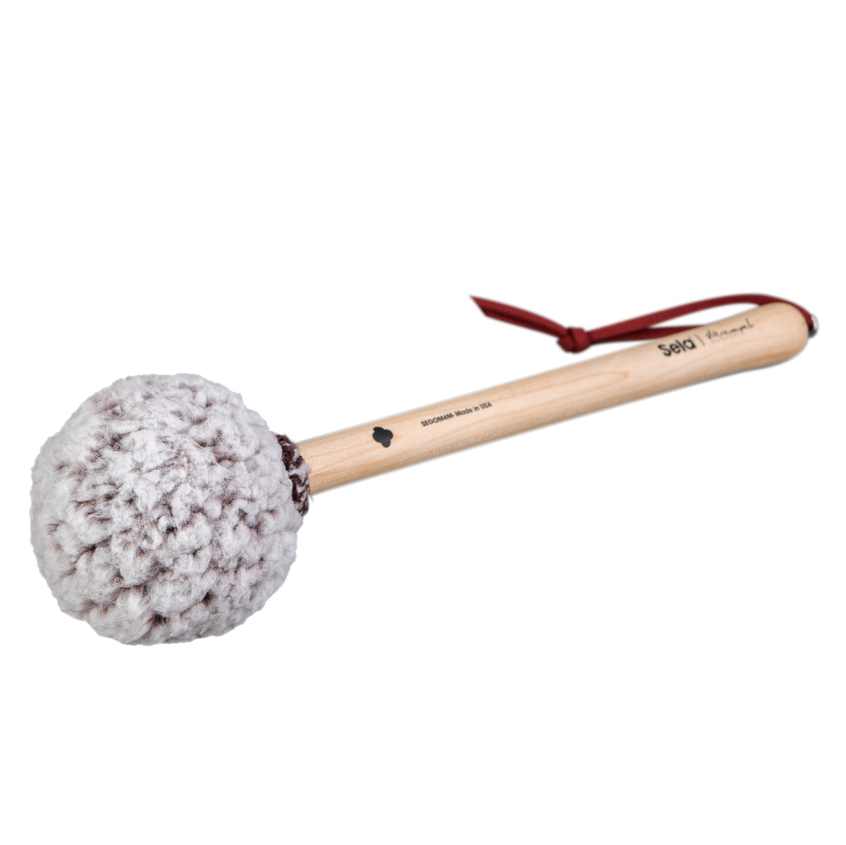 Sela SEGOM4M gong mallet with removable leatherette loop