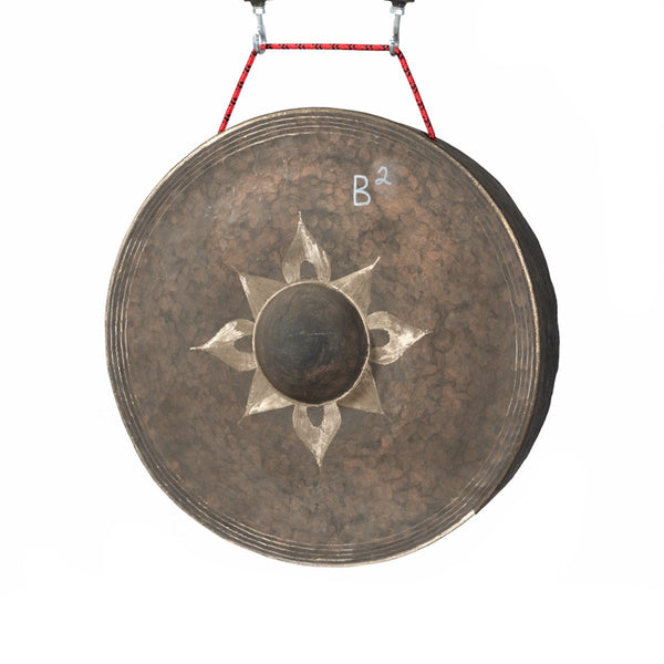 タイ ゴング　直径36cm 重量3 kg / 音程F3 the-gong-shop-b2-tuned-thai-