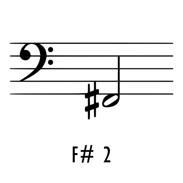 F#2 Tuned Thai Gong 25