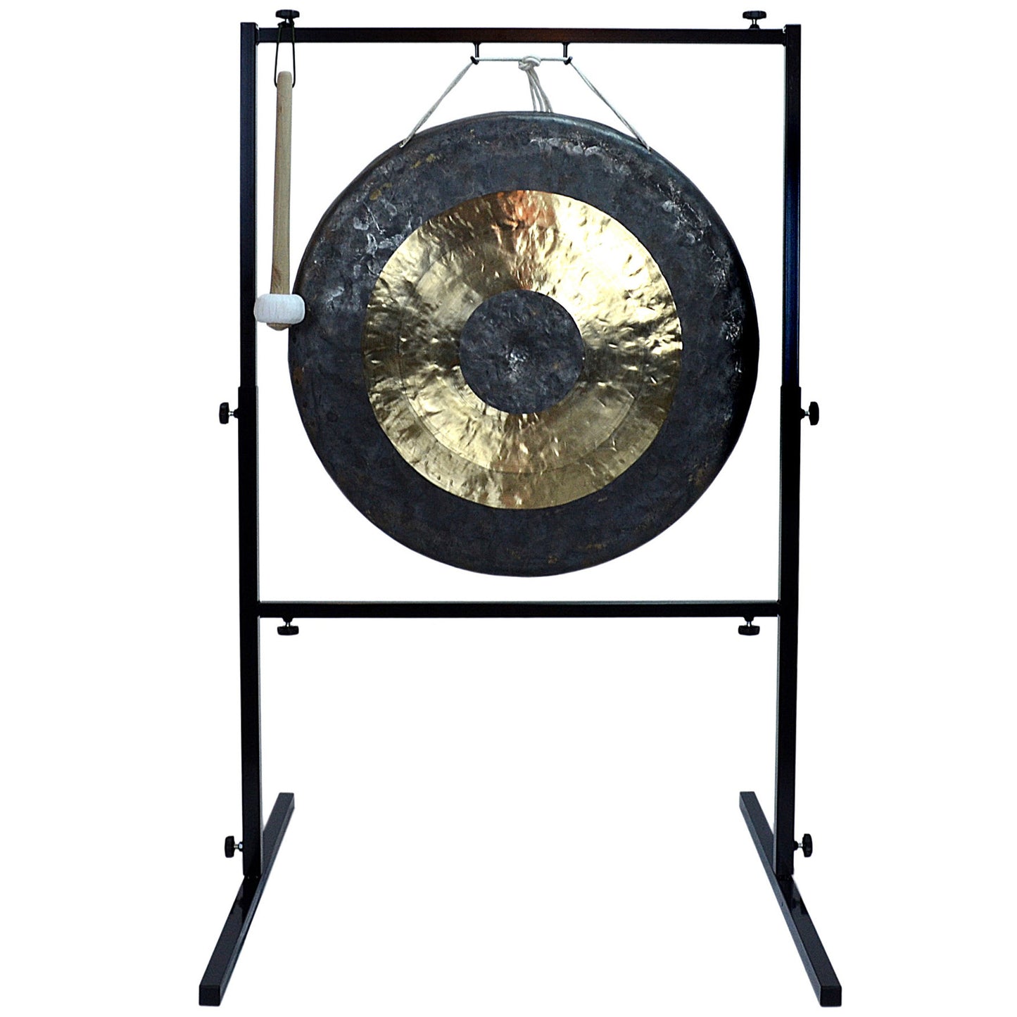 The Gong Shop Featured Products 24" Medium Chau Gongs on Adjustable Metal Gong Stand