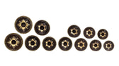 Tuned Thai Gongs Chromatic Set C3-B3